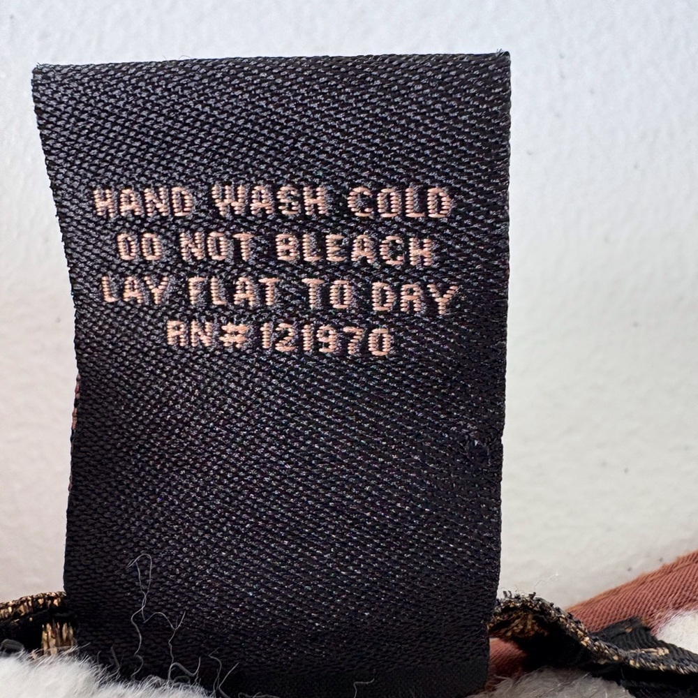 Flying‎ Tomato Embroidered Vest Women Small Faux Leather Western Cabincore Boho - Picture 9 of 15